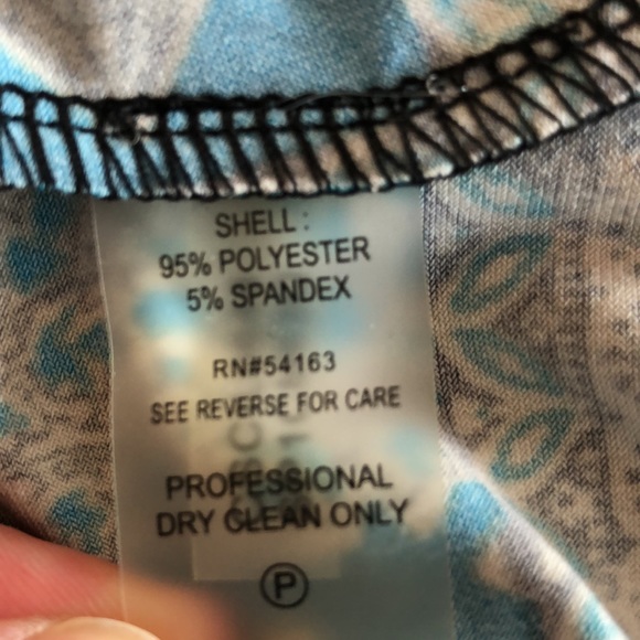 Calvin Klein Draped Neck Sleeveless Blouse - Picture 5 of 5